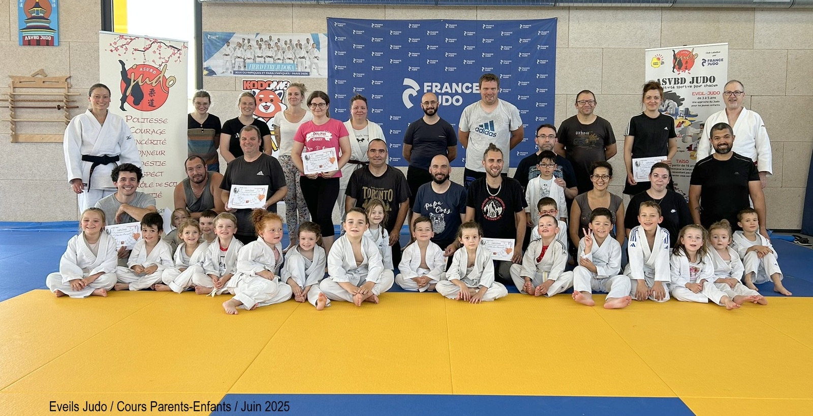 ANIMATION COURS FÊTE DES PARENTS (Mini-Poussins/Eveils Judo)
