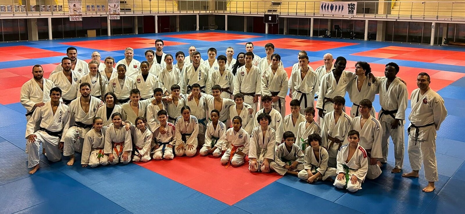 ENTRAINEMENT DE MASSE AVEC LE JUDO CLUB DIJONNAIS