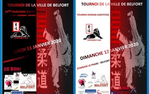 TOURNOI DE BELFORT des 11 et 12 Janvier 2020