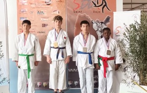 OPEN DE BRESSE MINIMES - RESULTATS