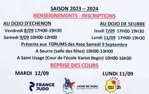 Nos Temps de renseignements et d’inscriptions