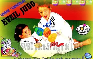 COURS CHOCOLAT EVEIL JUDO