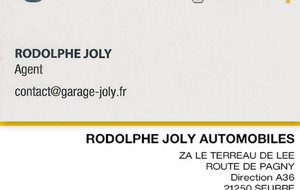 Rodolphe JOLY Automobiles