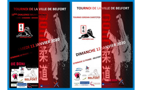 TOURNOI DE BELFORT des 11 et 12 Janvier 2020