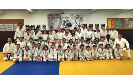 JOURNEE DE STAGE JUDO AVEC LE JC MARSANNAY