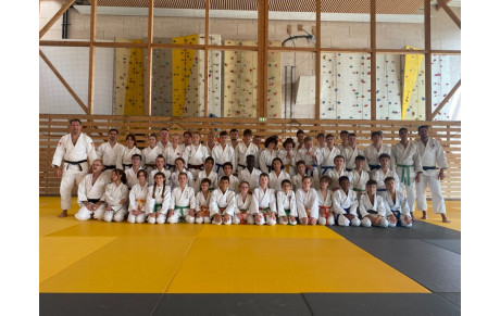 Stage judo de Bellecin 2022. Une pré-rentrée judo! 