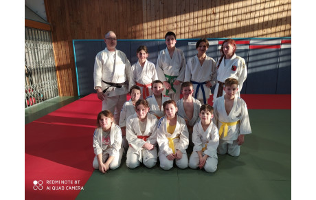 STAGE POUSSINS BENJAMINS AVEC LE COMITE JUDO 21