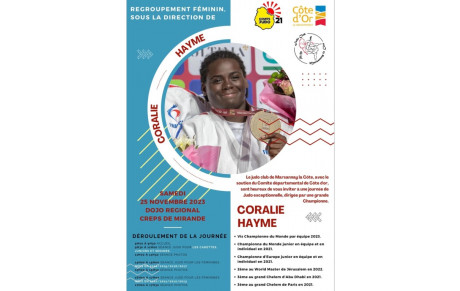 25.11.23 Journée féminine : CORALIE HAYME