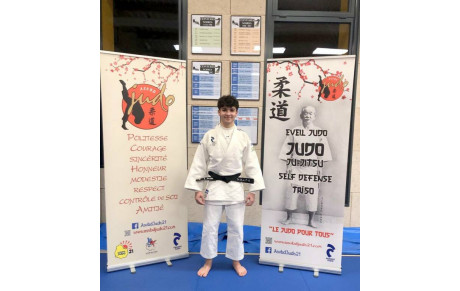 REMISE DE GRADE : CEINTURE NOIRE 1er Dan Arthur BUORO